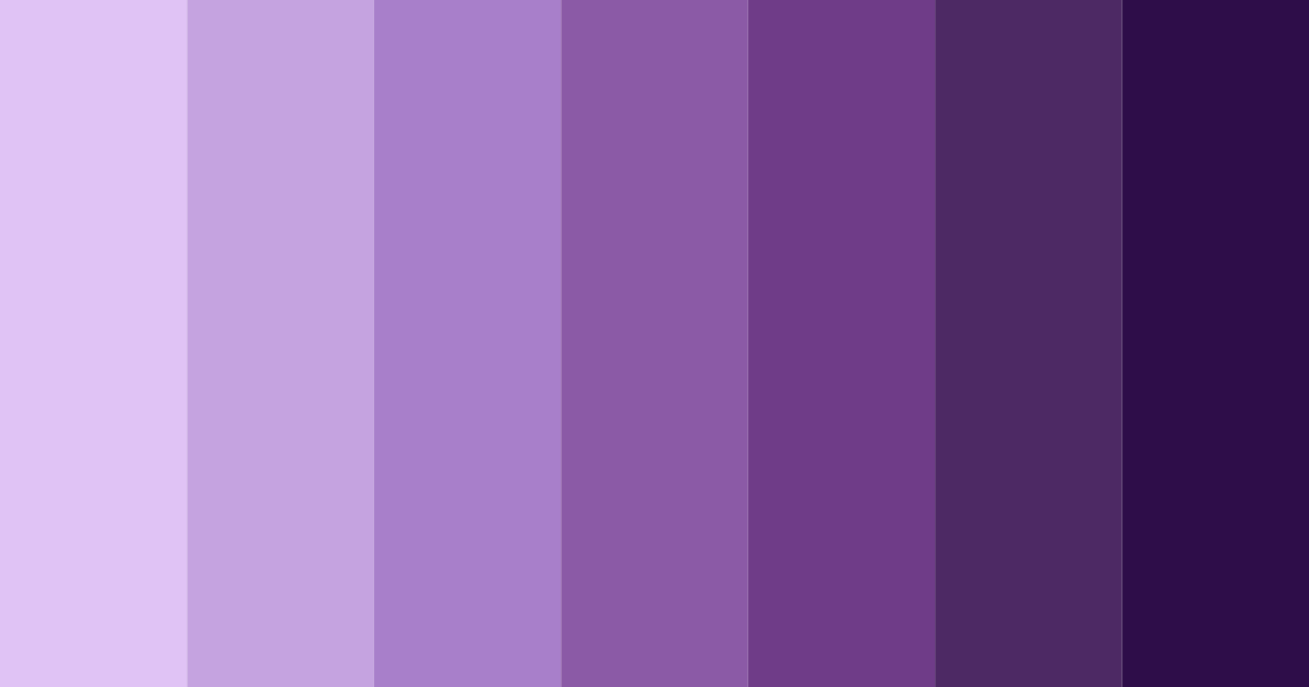 Download lavender dreams color palette PNG image (landscape)