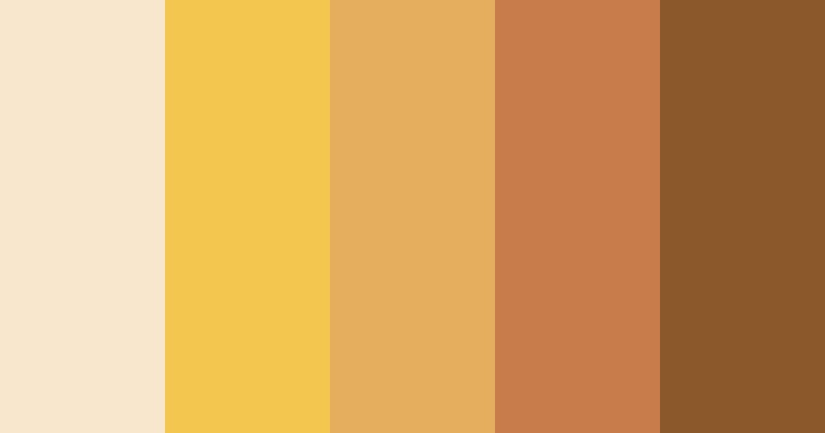 Download golden 1920s color palette PNG image (landscape)