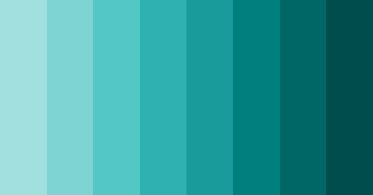 Download aqua oasis color palette PNG image (landscape)