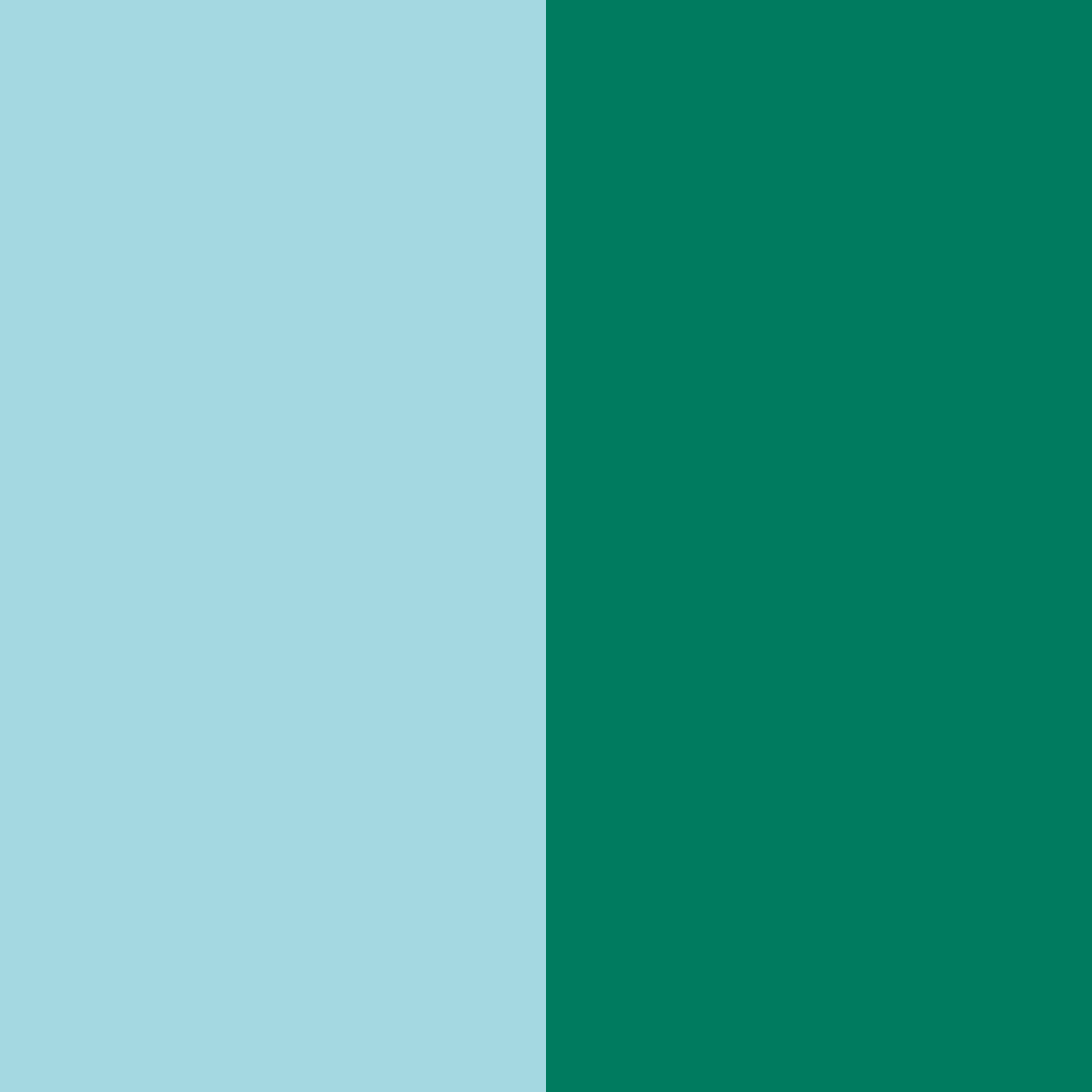 Download tropical serenity color palette PNG image (square)