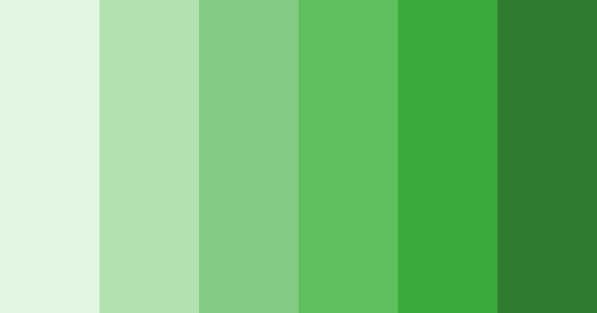 Download light green color palette PNG image (landscape)