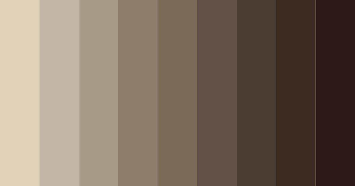 Download heritage elegance color palette PNG image (landscape)