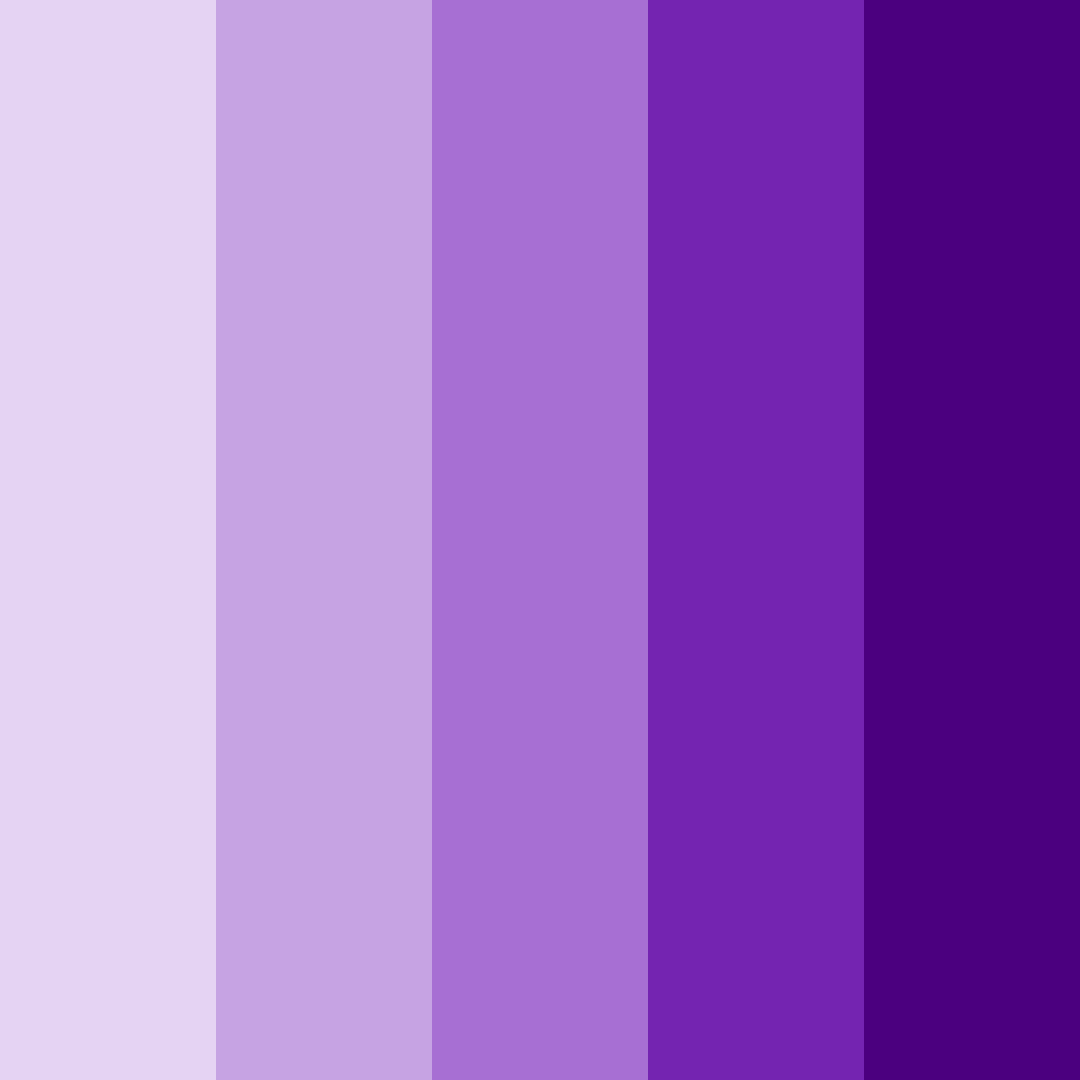 Download violet reverie color palette PNG image (square)