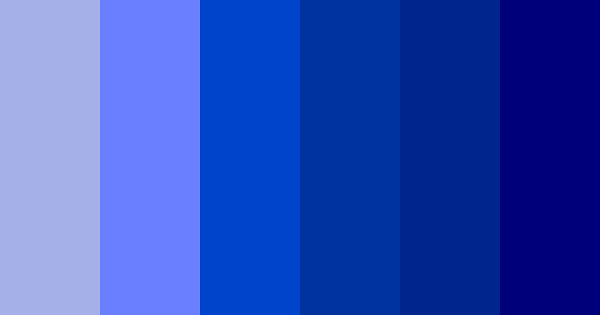 Download midnight serenade color palette PNG image (landscape)