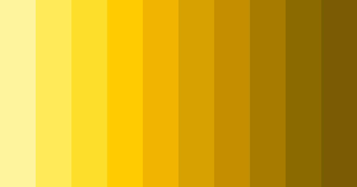 Download sunshine symphony color palette PNG image (landscape)