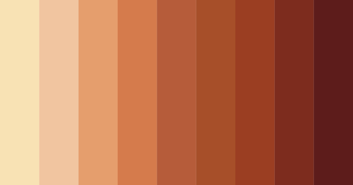 Download autumn embrace color palette PNG image (landscape)
