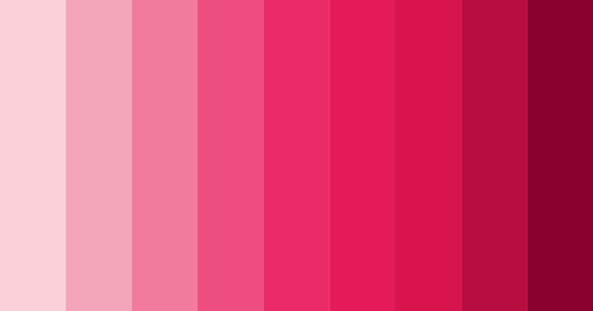 Download blushing sunset color palette PNG image (landscape)