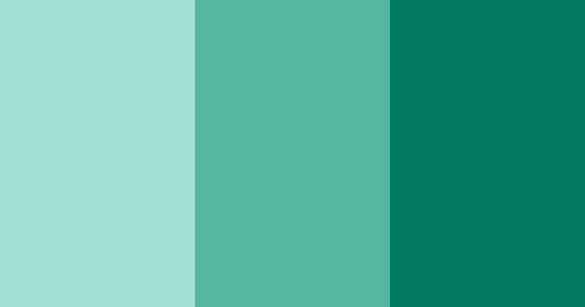 Download tropical tranquility color palette PNG image (landscape)