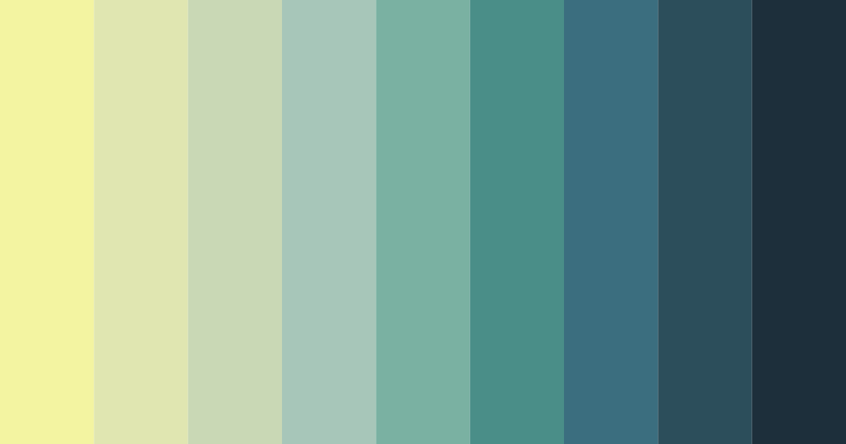 Download whispers of the forest color palette PNG image (landscape)
