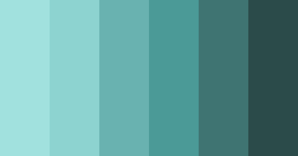 Download tropical serenity color palette PNG image (landscape)