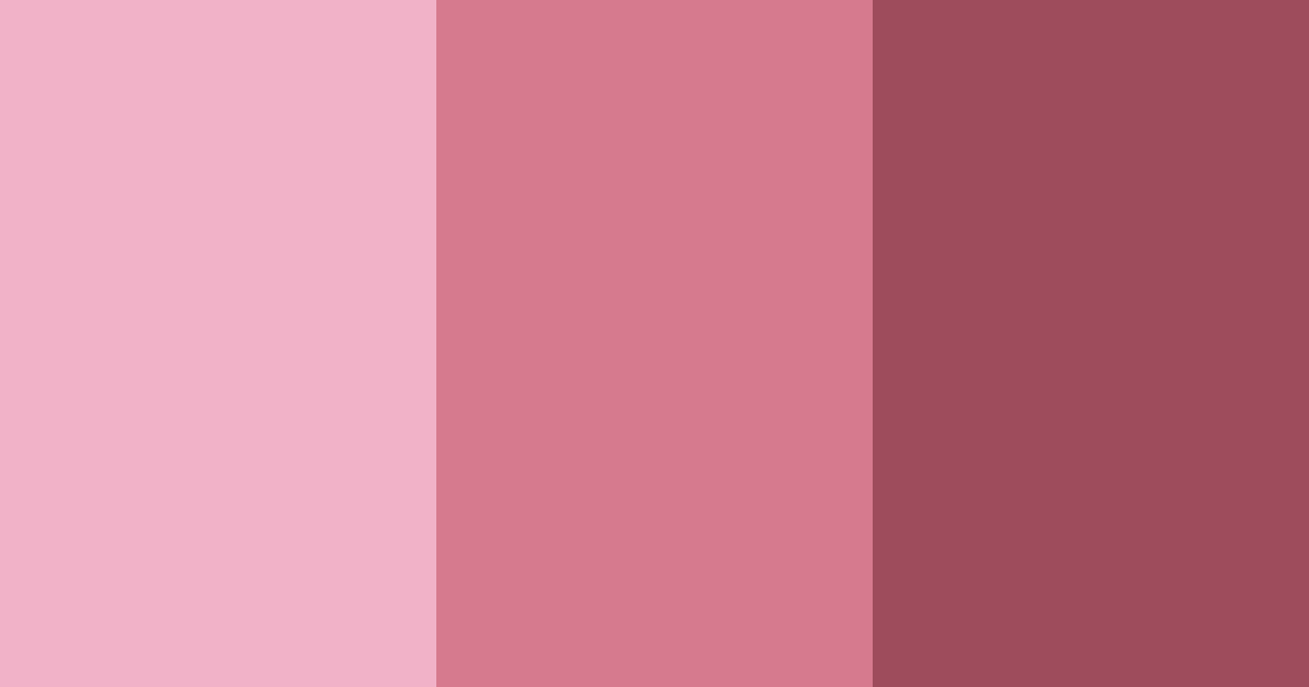 Download antique rose shades color palette PNG image (landscape)