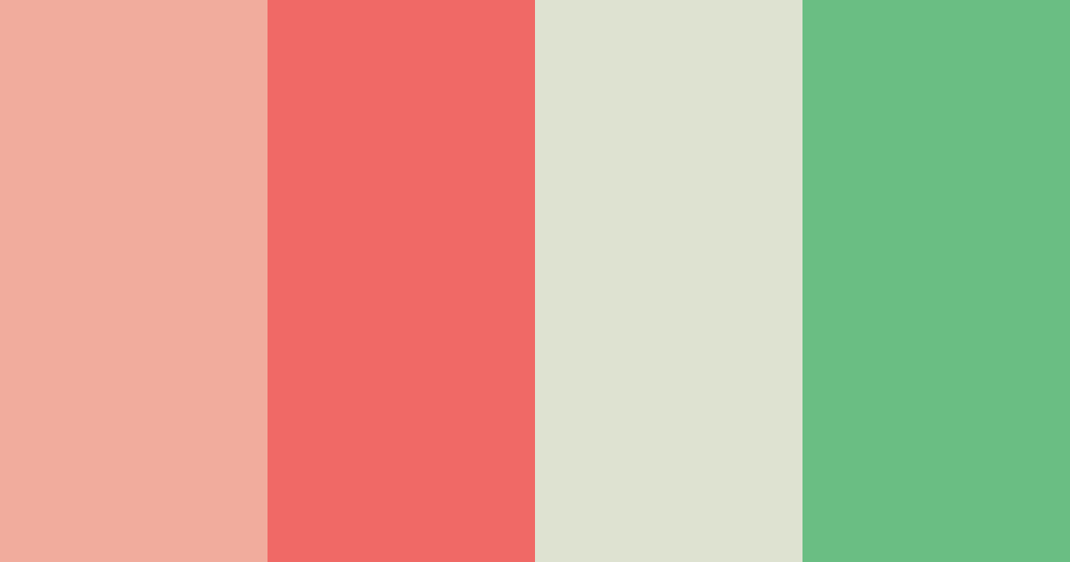 Download coral rose color palette PNG image (landscape)