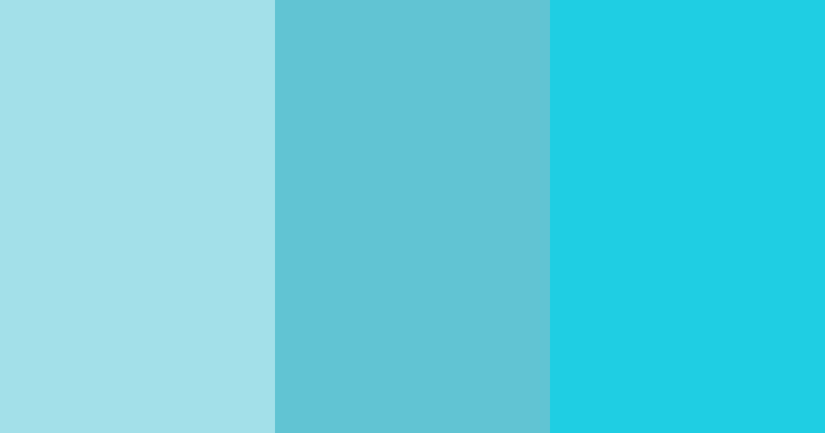 Download tropical serenity color palette PNG image (landscape)