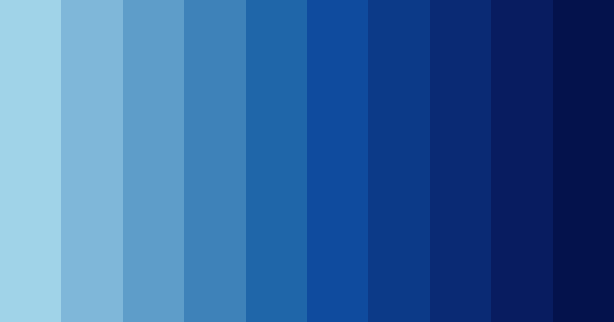 Download shades of sky blue color palette PNG image (landscape)