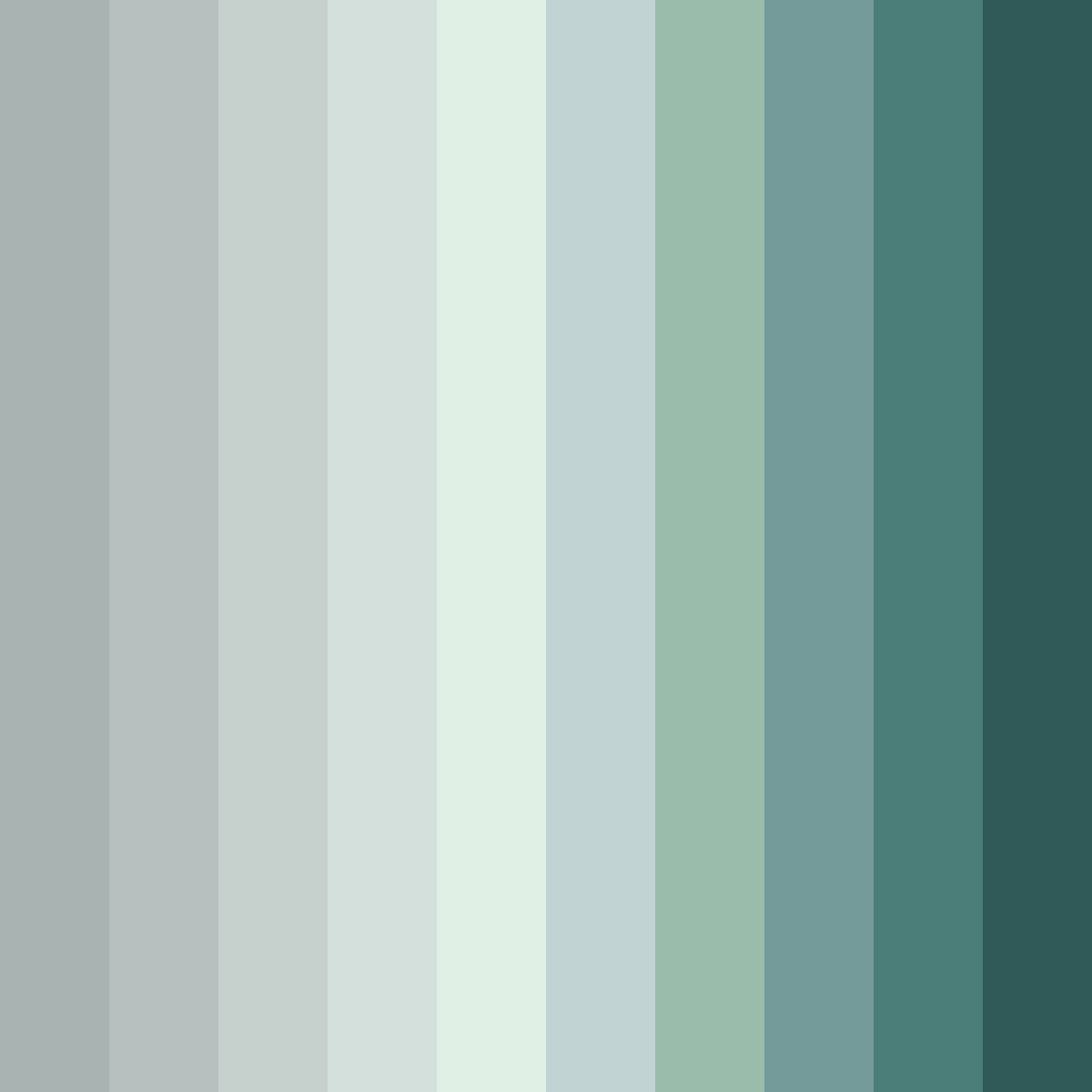 Download slate gray serenity color palette PNG image (square)