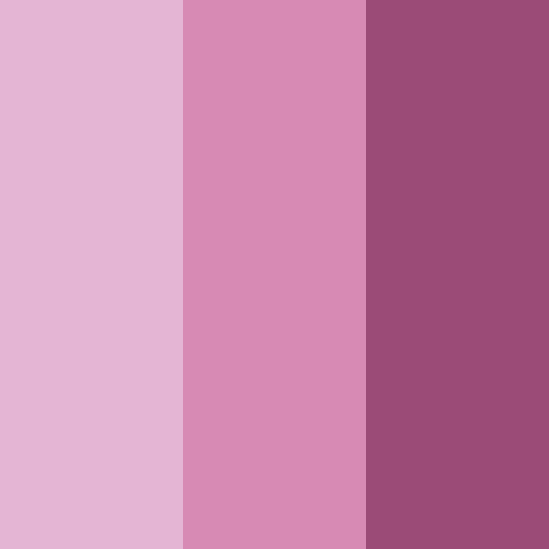 Download pink heritage color palette PNG image (square)