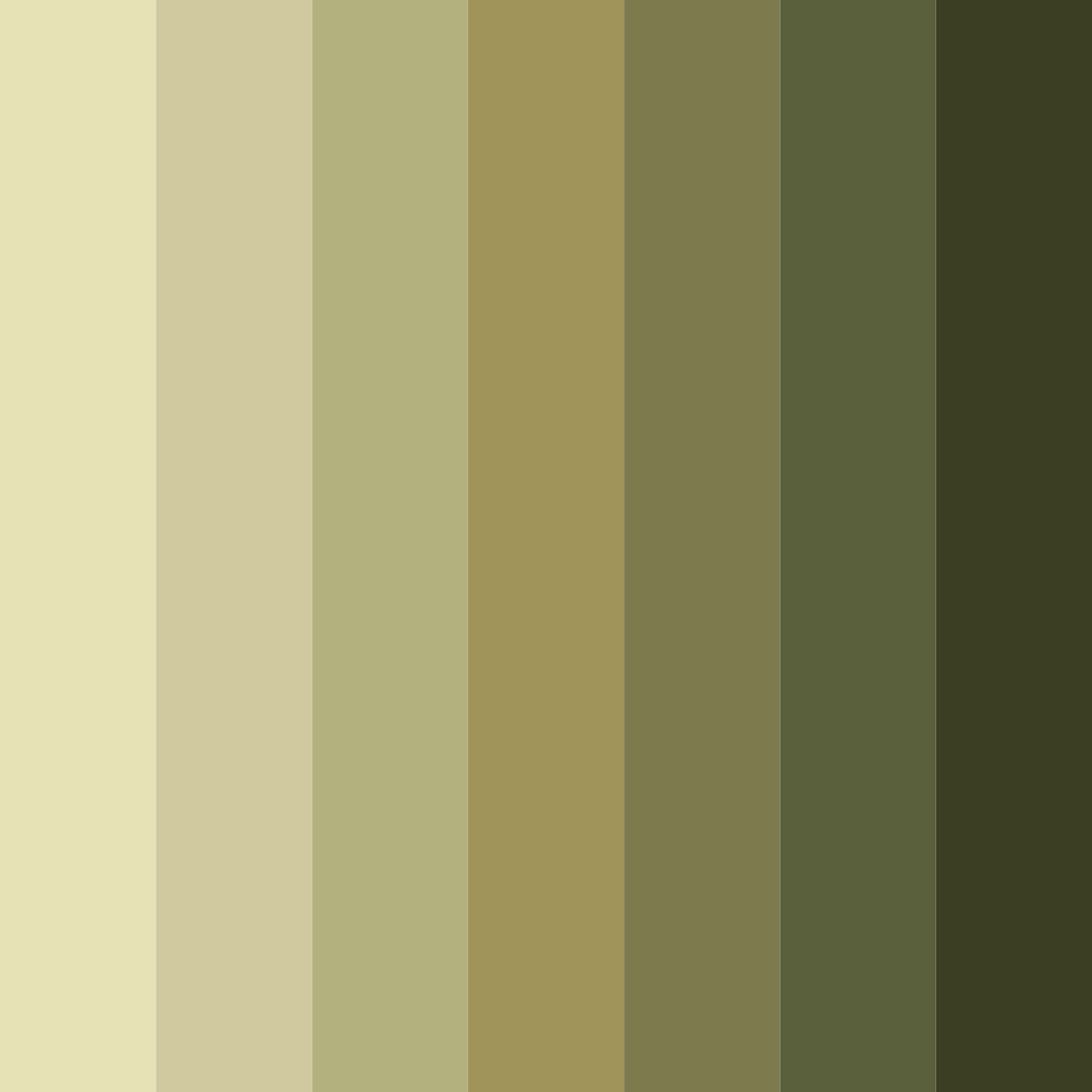 Download olive grove whisper color palette PNG image (square)