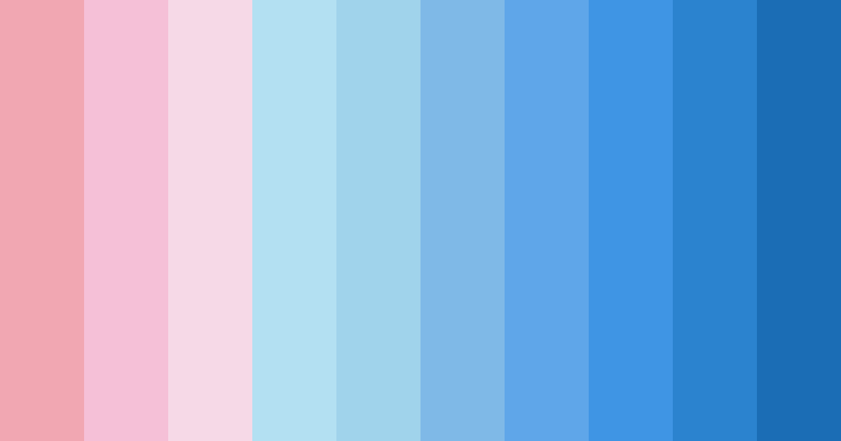 Download pink and blue dream color palette PNG image (landscape)