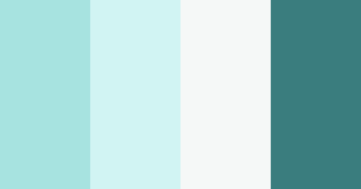 Download blue green dream color palette PNG image (landscape)