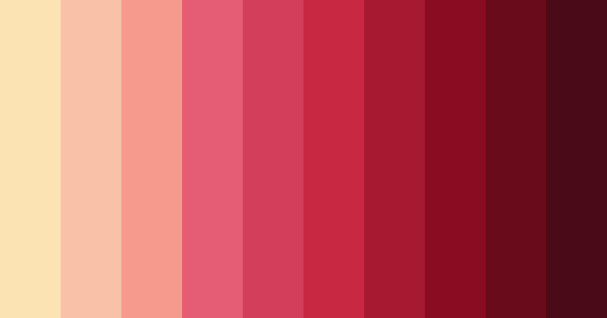 Download crimson canvas color palette PNG image (landscape)