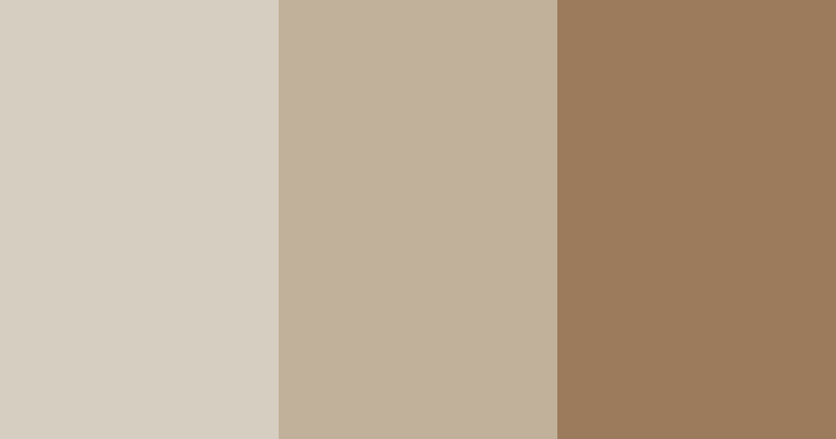Download neutral beige color palette PNG image (landscape)