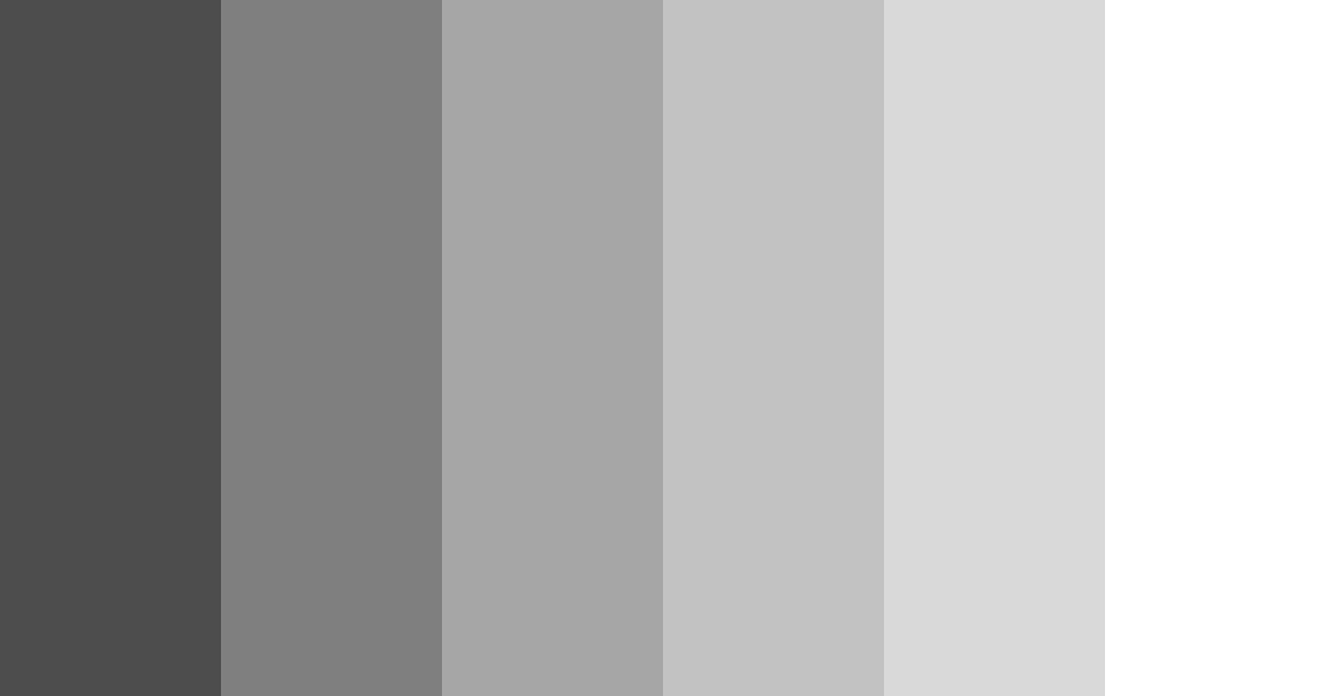 Download shades of silver serenity color palette PNG image (landscape)