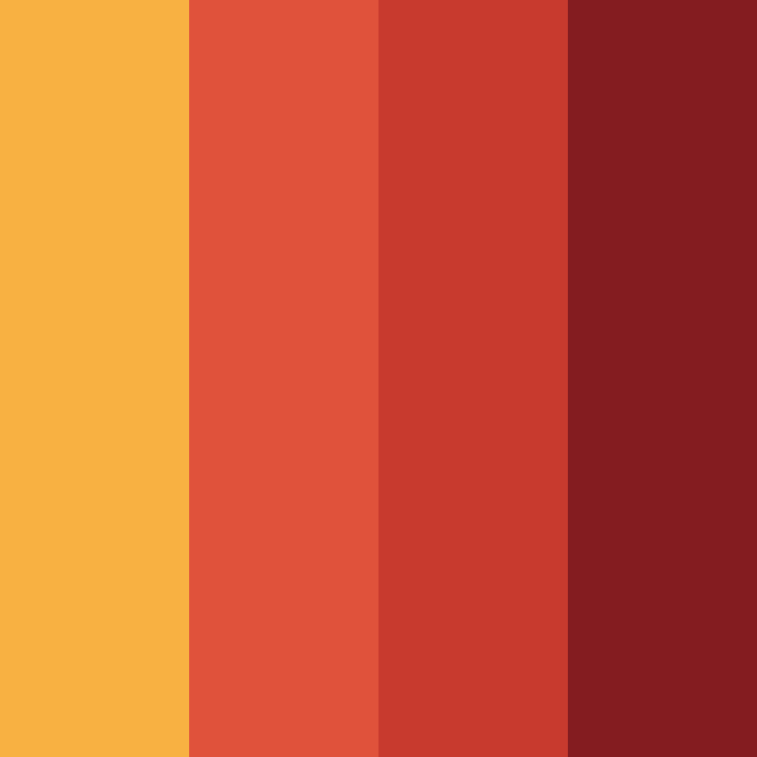 Download dragon's ember symphony color palette PNG image (square)