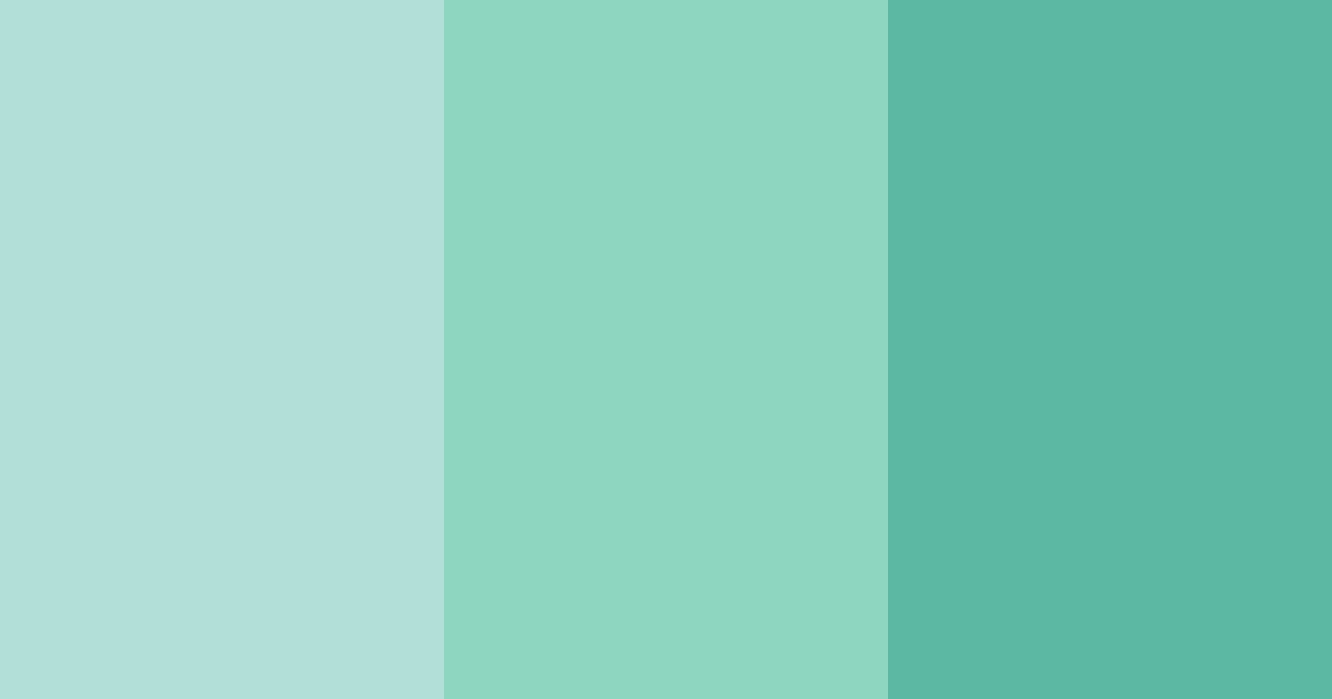 Download light mint green color palette PNG image (landscape)