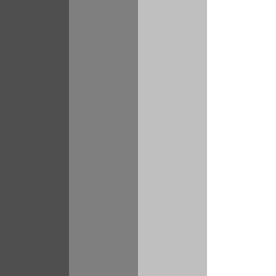 Download shades of black color palette PNG image (square)