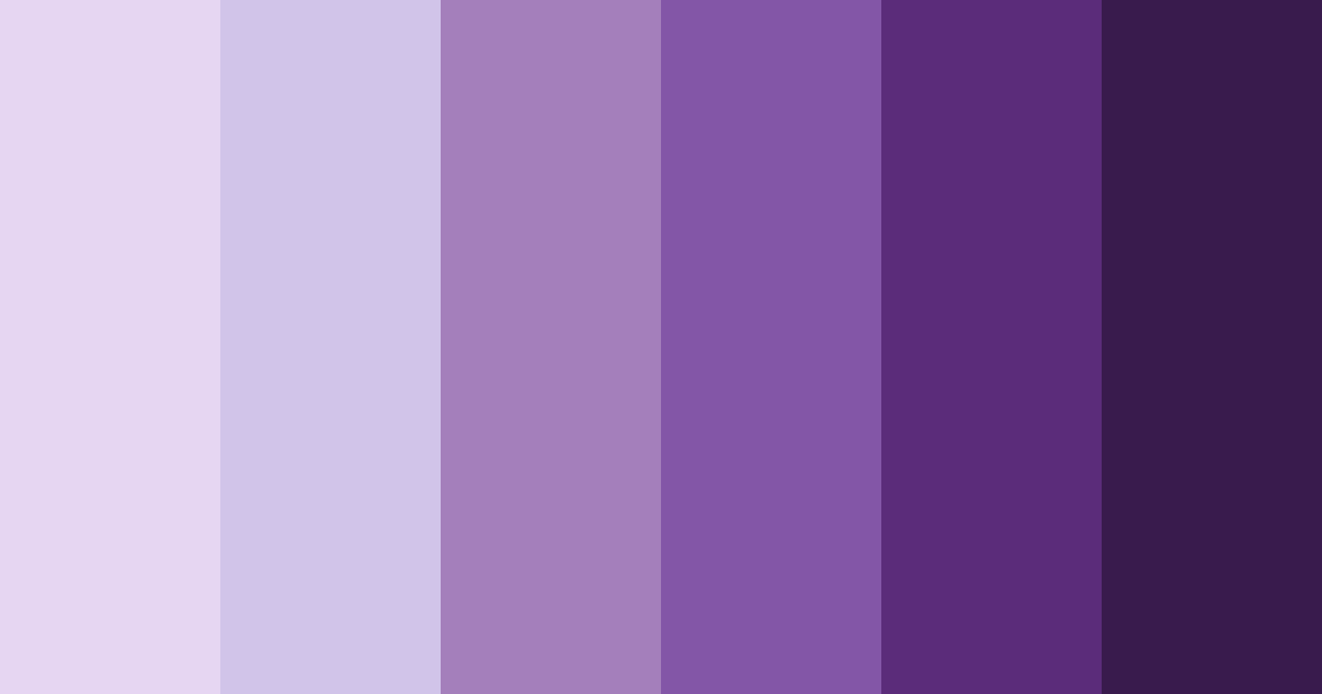 Download true purple shades color palette PNG image (landscape)