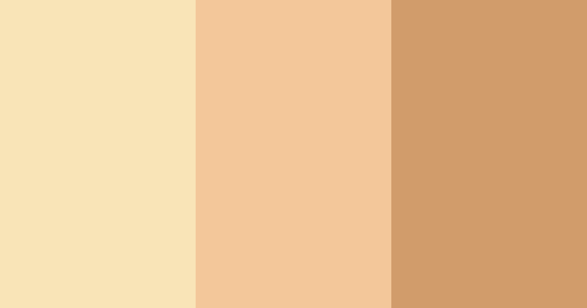 Download golden crust delights color palette PNG image (landscape)