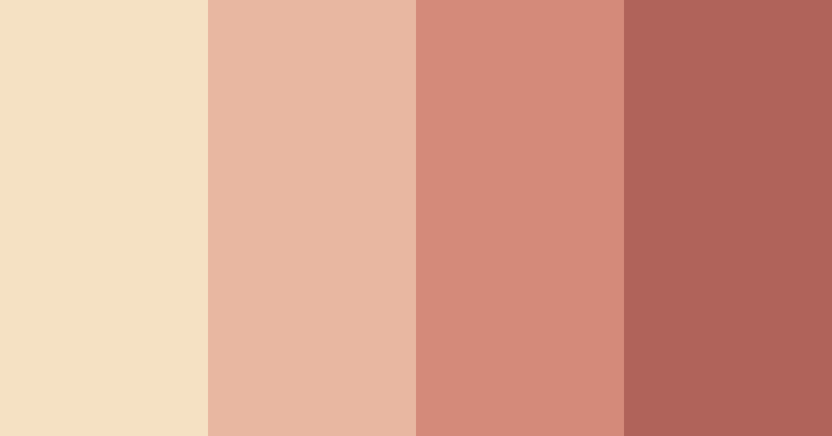 Download elegant rose color palette PNG image (landscape)