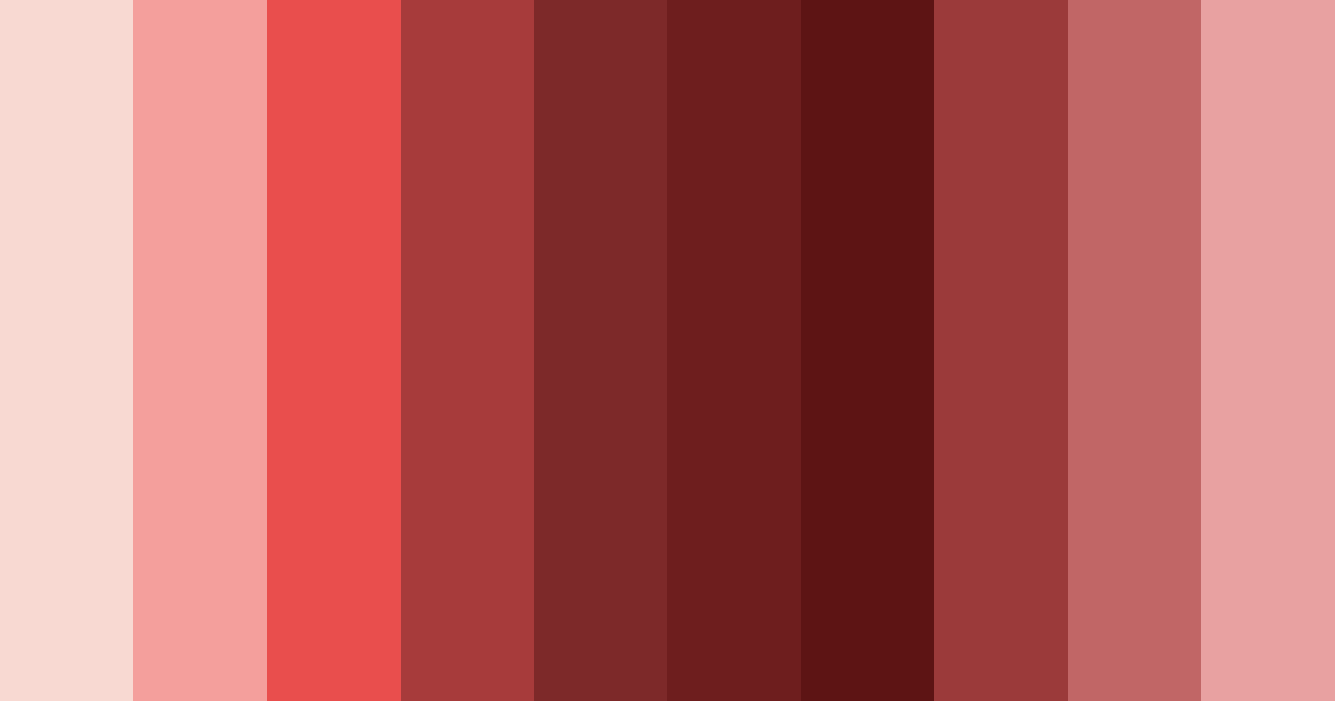 Download crimson confectionery color palette PNG image (landscape)