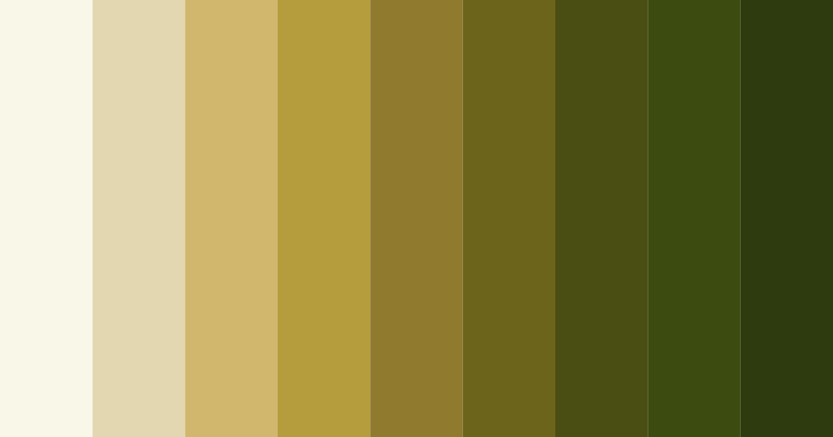 Download earthy harmony color palette PNG image (landscape)