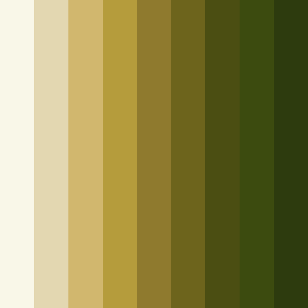Download earthy harmony color palette PNG image (square)