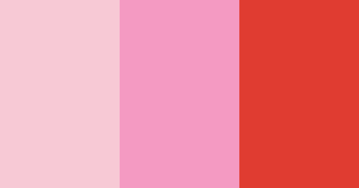 Download strawberry bliss color palette PNG image (landscape)