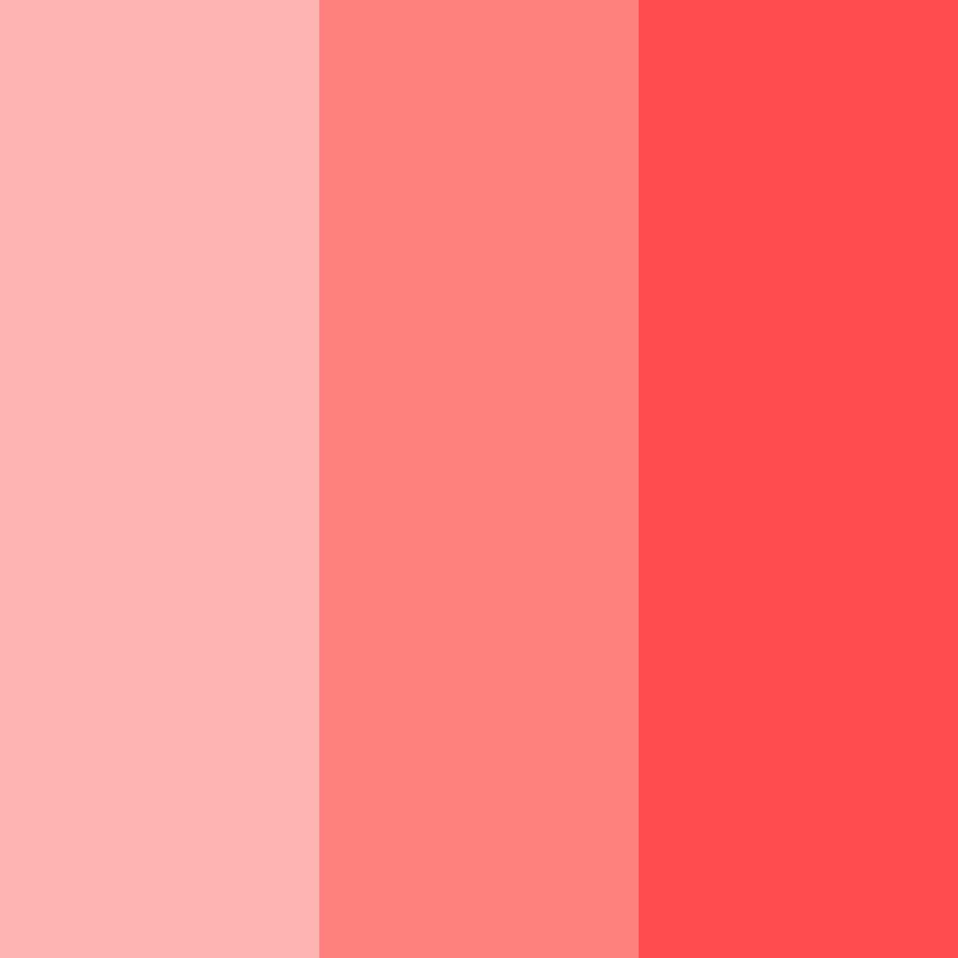 Download blushing romance color palette PNG image (square)