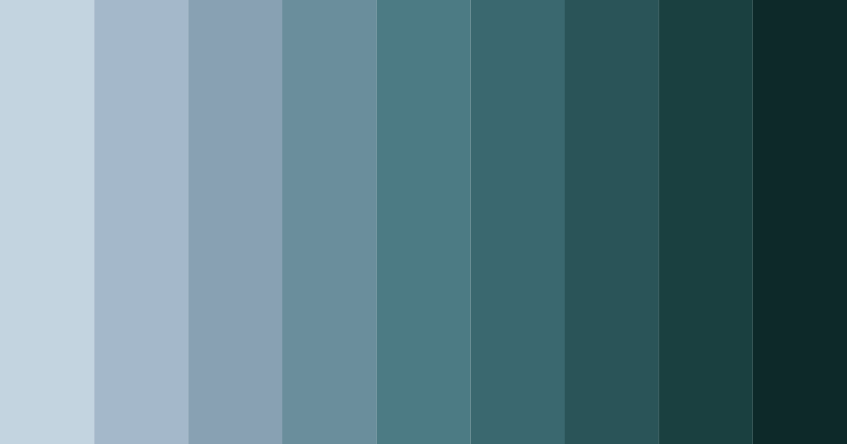 Download muted blue color palette PNG image (landscape)