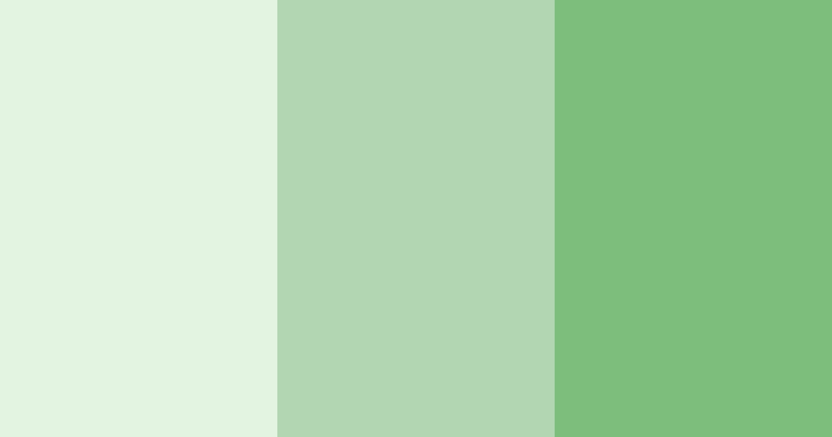 Download whispering greenery color palette PNG image (landscape)