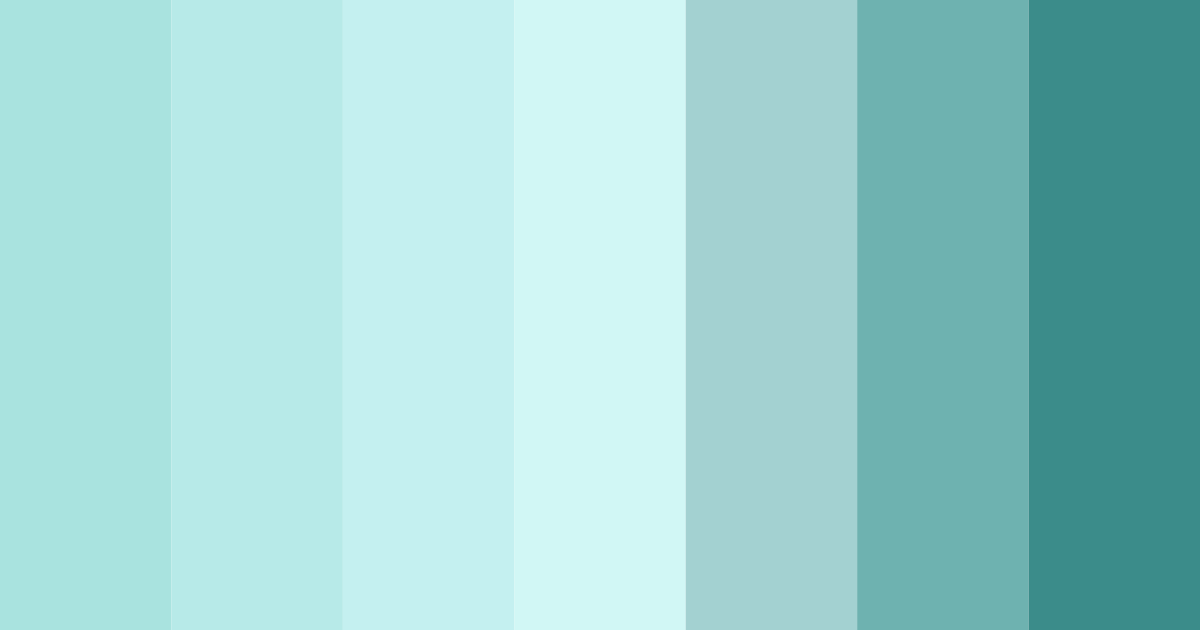 Download turquoise breeze color palette PNG image (landscape)