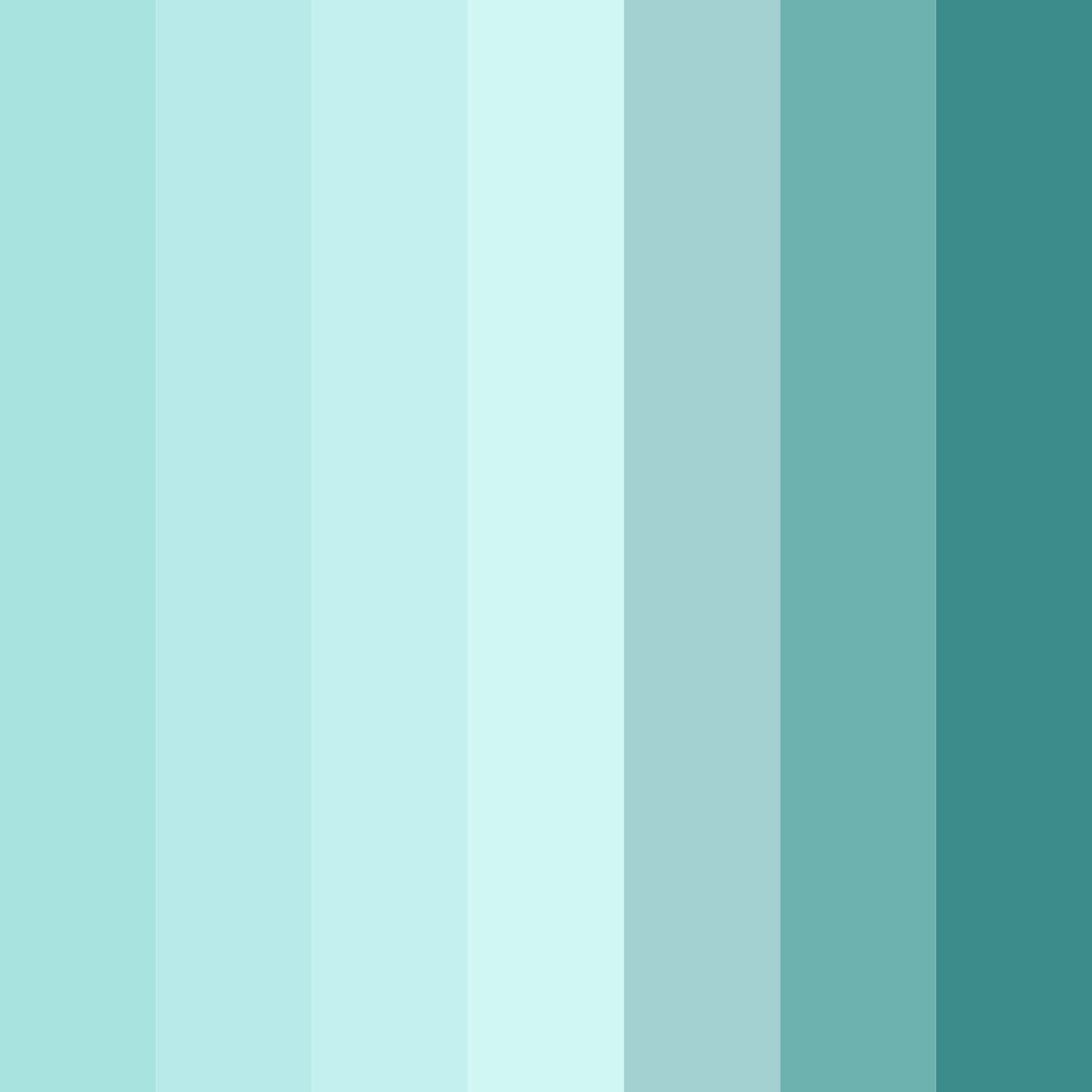 Download turquoise breeze color palette PNG image (square)