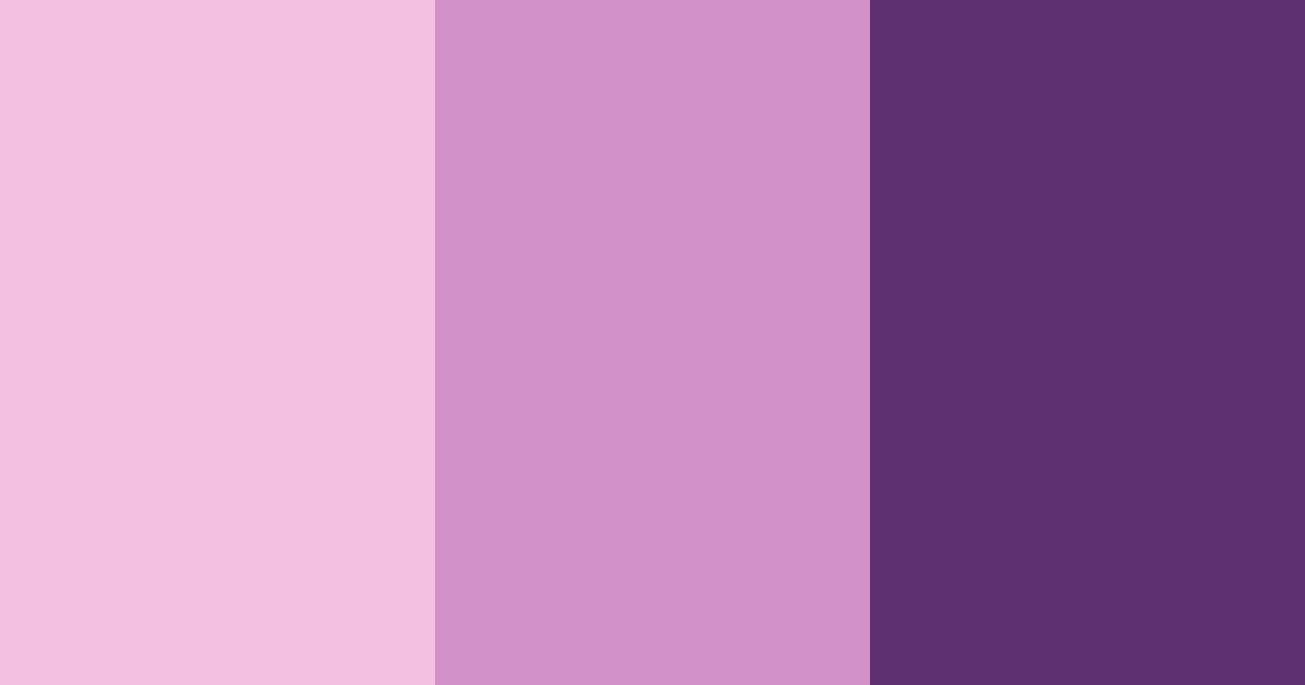 Download baby pink and dark purple color palette PNG image (landscape)