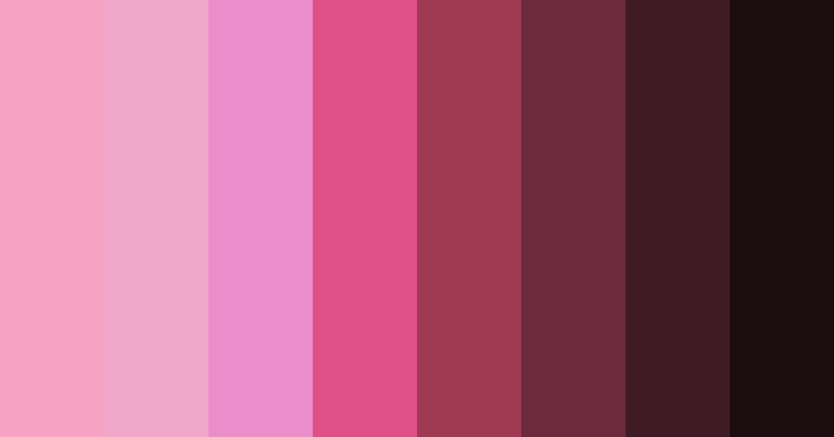 Download dark kawaii bliss color palette PNG image (landscape)
