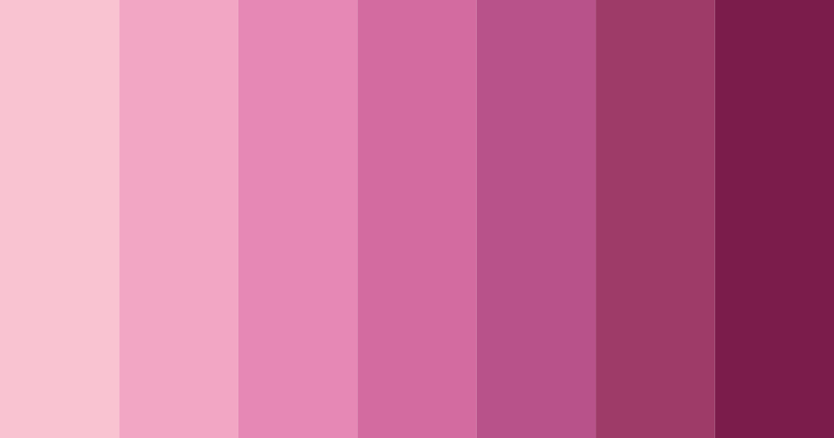 Download pink melancholy color palette PNG image (landscape)