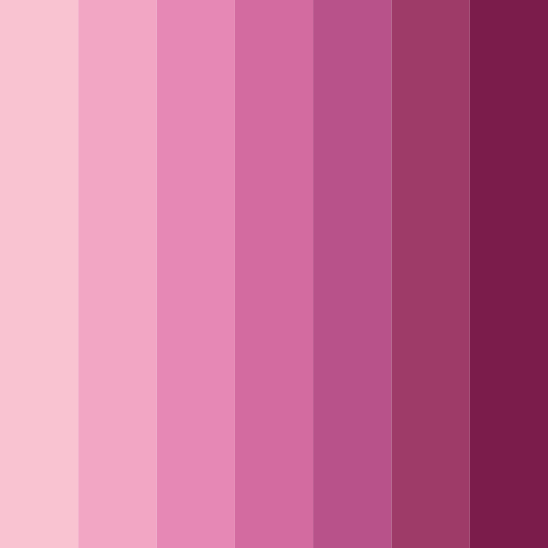 Download pink melancholy color palette PNG image (square)