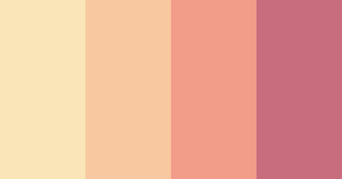 Download sunlit blossoms color palette PNG image (landscape)