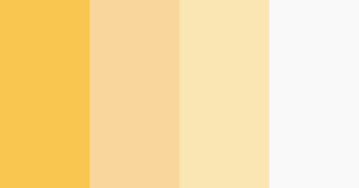 Download light yellow color palette PNG image (landscape)