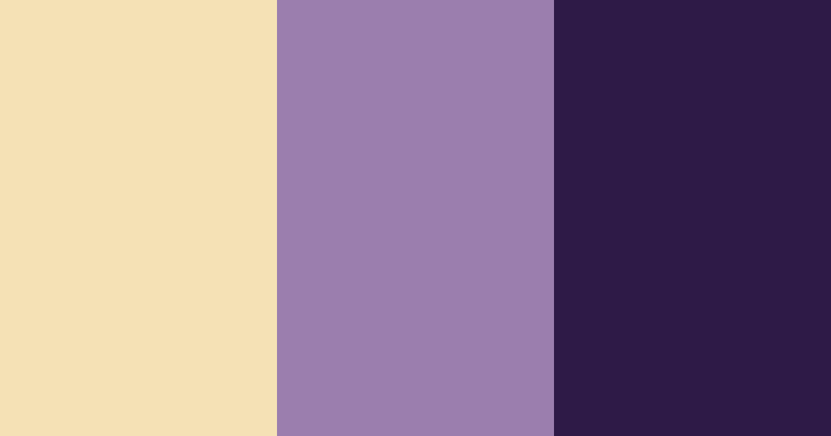 Download creamy dark purple color palette PNG image (landscape)