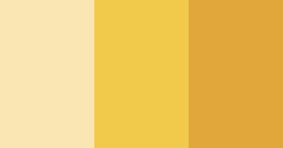 Download golden summer color palette PNG image (landscape)