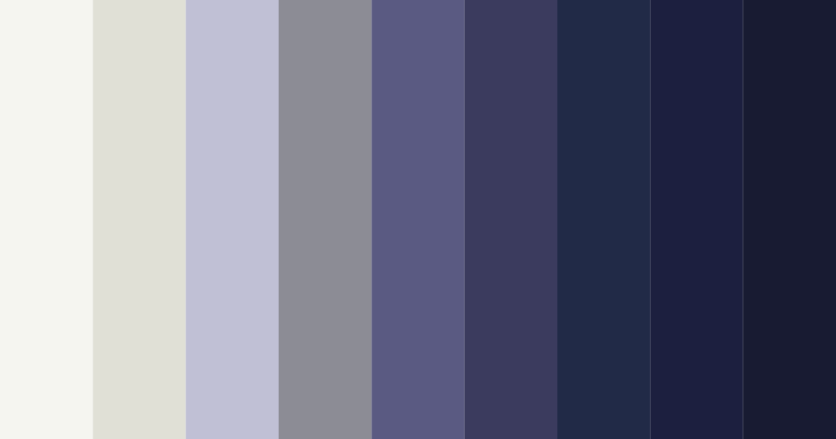 Download indigo elegance color palette PNG image (landscape)